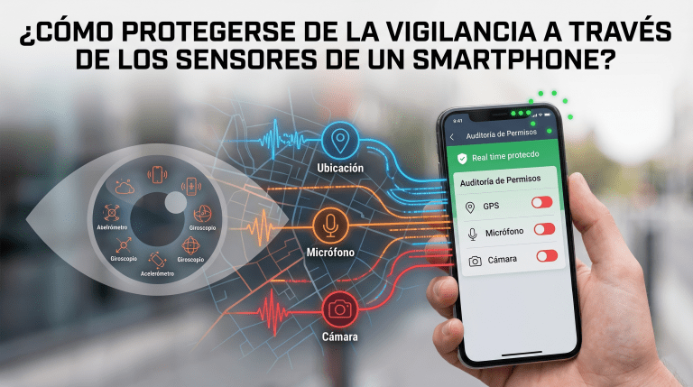 Cómo protegerse de la vigilancia a través de los sensores de un smartphone