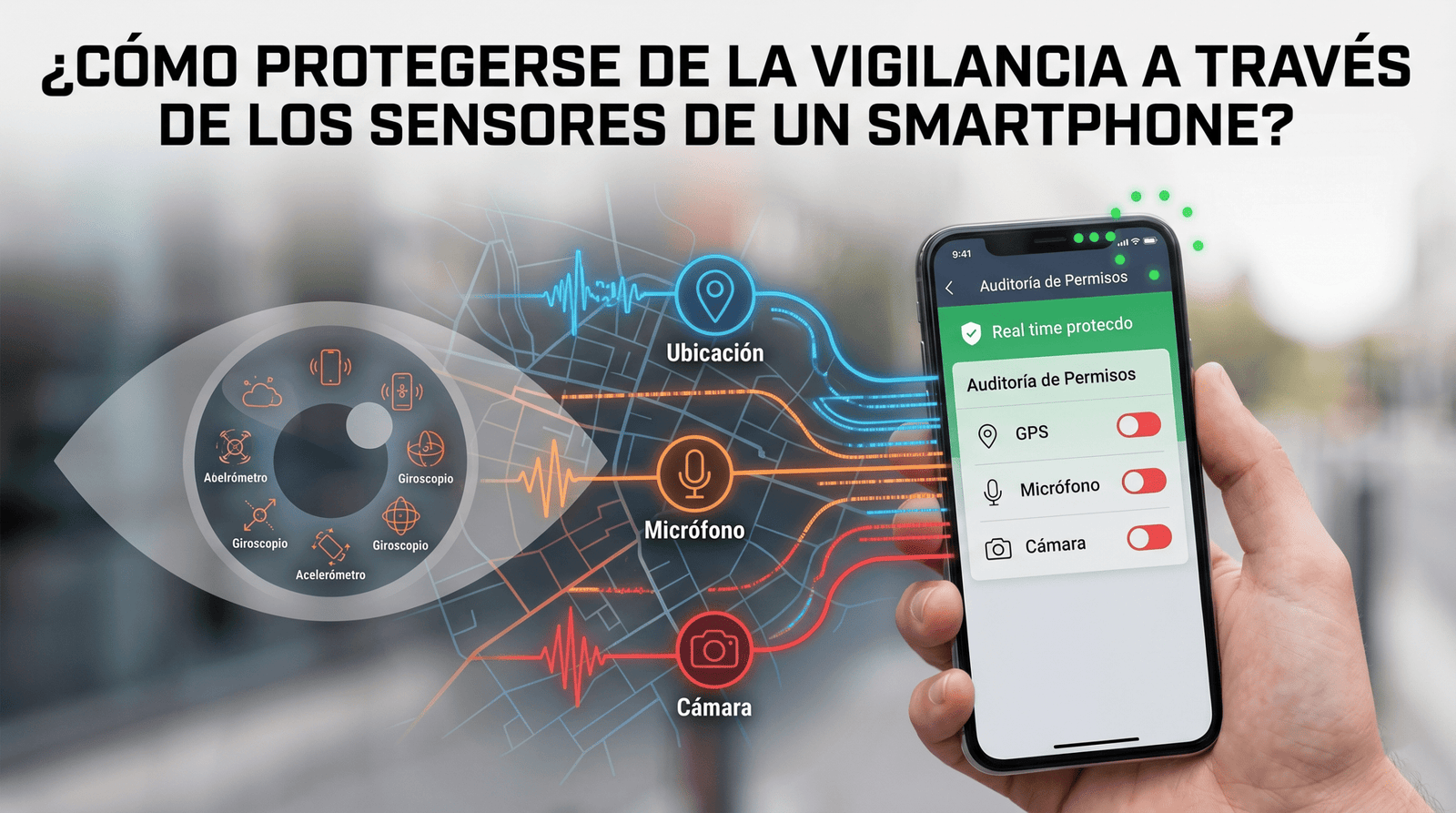 Cómo protegerse de la vigilancia a través de los sensores de un smartphone
