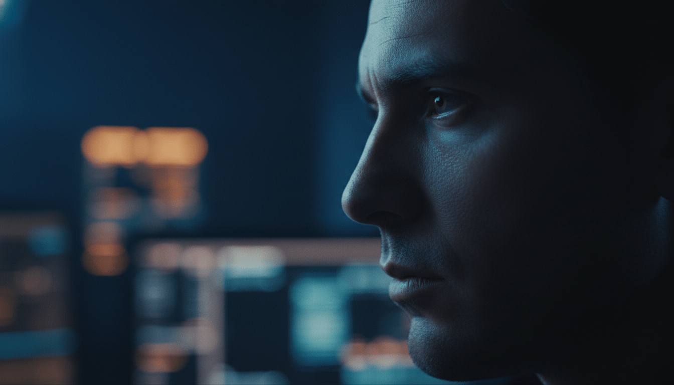 Profesional concentrado tomando decisiones críticas bajo presión en un entorno de alta complejidad técnica.