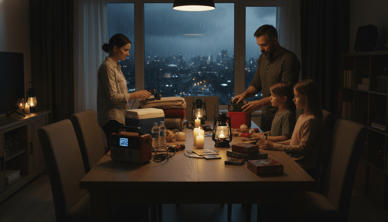 Cómo prepararse para un corte de energía prolongado