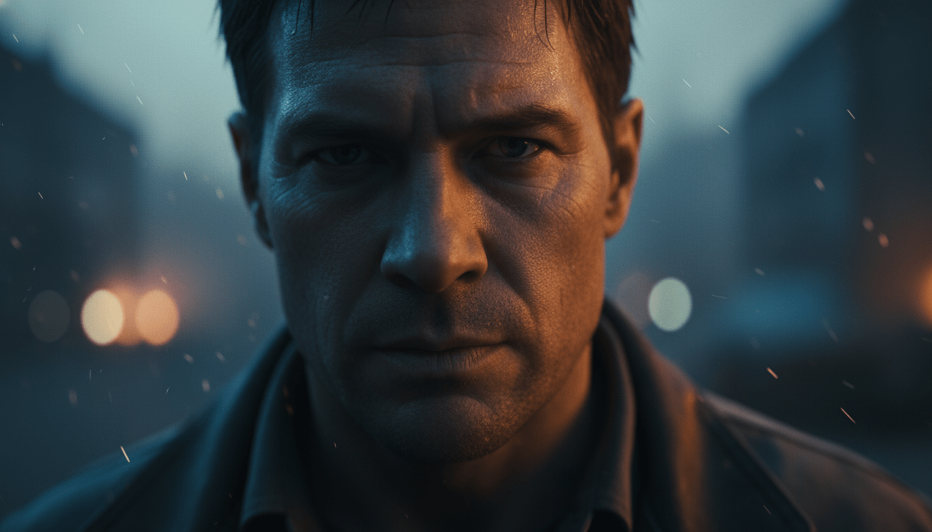 Persona manteniendo la calma y el enfoque absoluto en una situación de alto estrés o crisis.