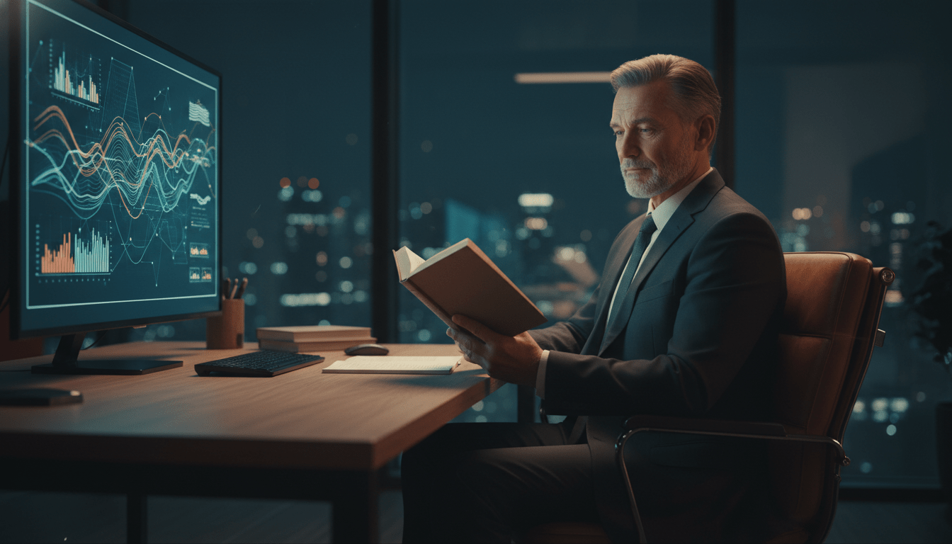 Especialista en seguridad en un entorno de oficina moderna demostrando humildad y compromiso con el aprendizaje continuo.