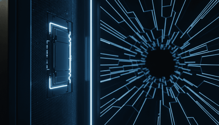 Servidor privado configurado para máxima privacidad digital y soberanía de datos en un entorno técnico.