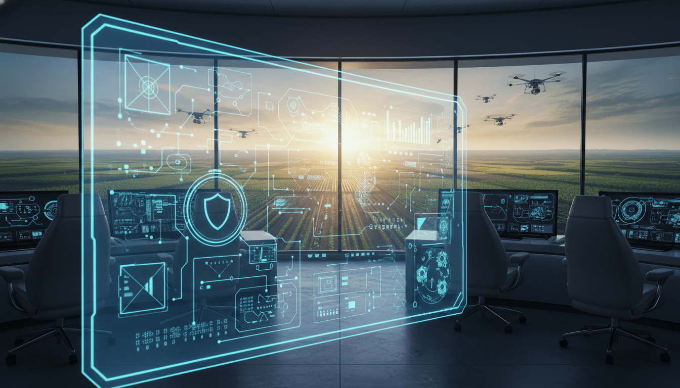 Centro de control de ciberseguridad para sistemas de agricultura de precisión en entorno tecnológico moderno