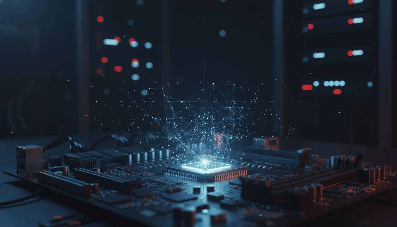 Placa base de servidor con tecnologia de seguridad avanzada en un entorno de laboratorio de alta tecnologia