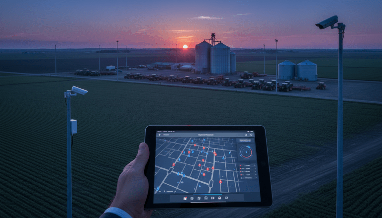 Sistemas de seguridad avanzada y videovigilancia para la protección de explotaciones agrícolas y maquinaria rural
