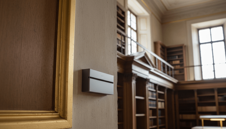 Sensor de seguridad invisible integrado en arquitectura historica para preservacion del patrimonio