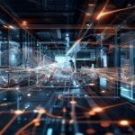 Representación visual de una arquitectura Zero Trust avanzada, mostrando la integración de seguridad robusta y una experiencia de usuario fluida en un entorno digital moderno.