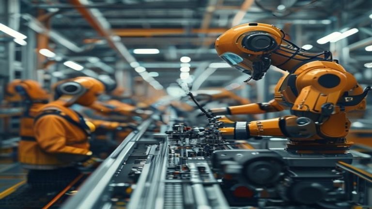 Colaboración humano-robot en manufactura avanzada: seguridad y automatización.