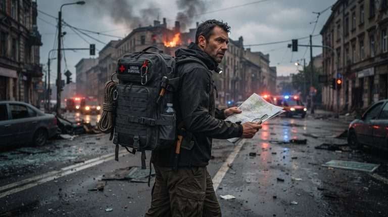 Mochila de emergencia o bug out bag: kit de supervivencia urbana, preparación y prevención de desastres