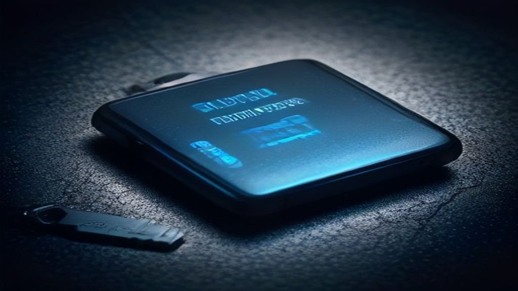 Llave de vehículo eléctrico junto a una bolsa Faraday y un circuito, simbolizando la seguridad contra clonación.