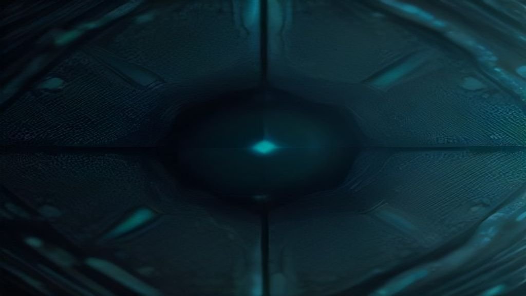 Dispositivo de seguridad de datos de alta tecnología protegiendo la identidad digital contra la suplantación con deepfakes.