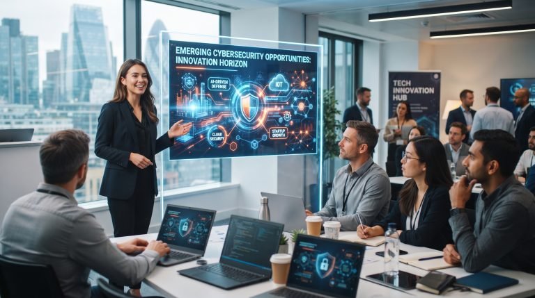 Las oportunidades de negocio emergentes en ciberseguridad un horizonte prometedor para startups innovadoras